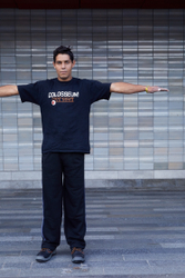 Whole Body Man T poses Casual Average Standing Street photo references